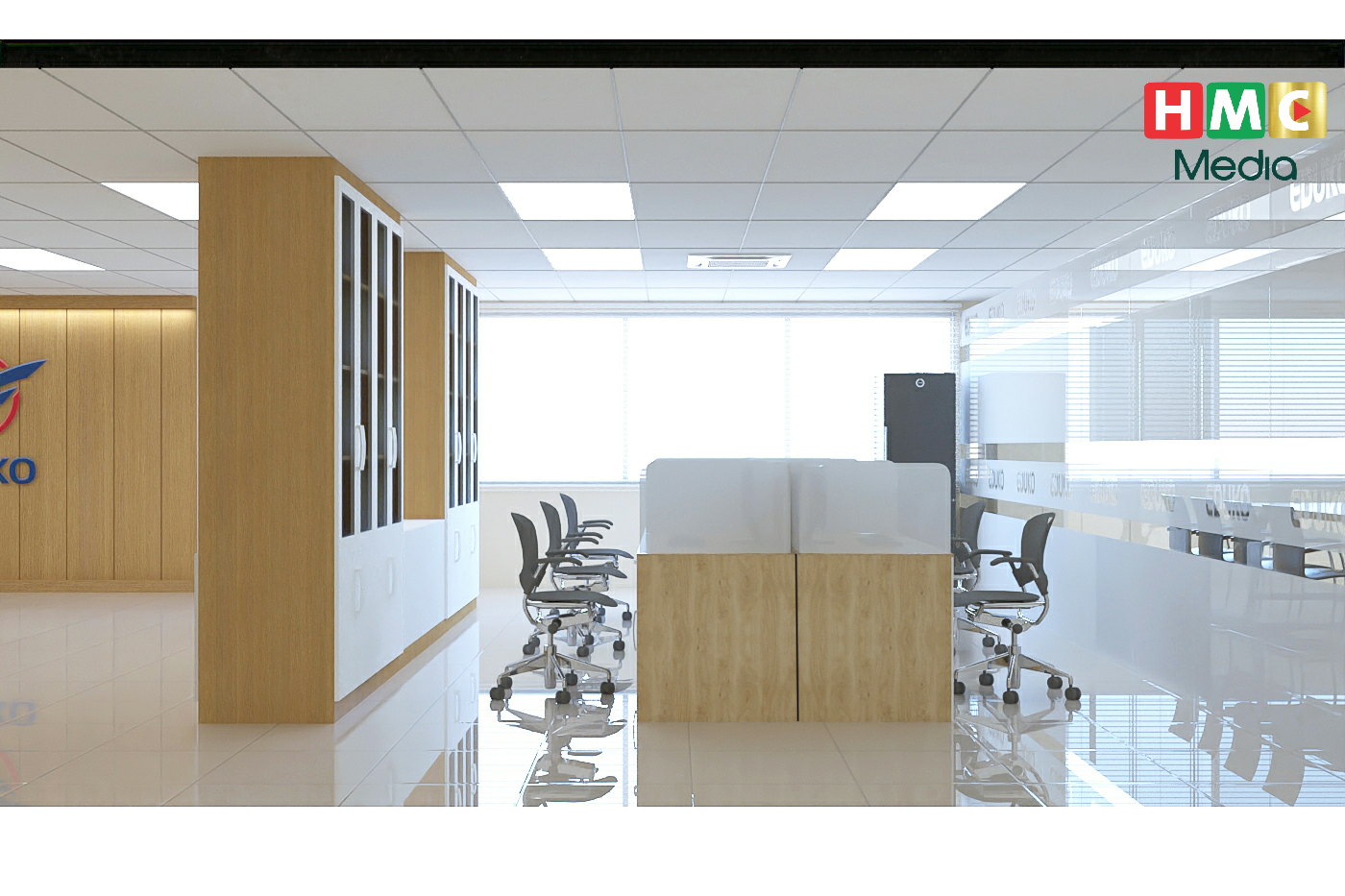 THI CÔNG SETUP VĂN PHÒNG LÀM VIỆC