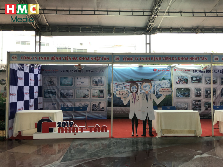 Thi công backdrop, phông nền tiệc cưới, sự kiện