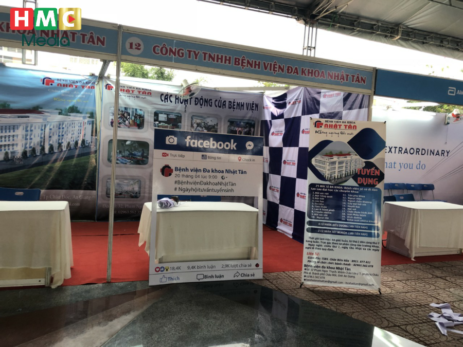 Thi công backdrop, phông nền tiệc cưới, sự kiện