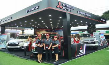 Chuỗi sự kiện trưng bày và lái thử xe Mitsubishi
