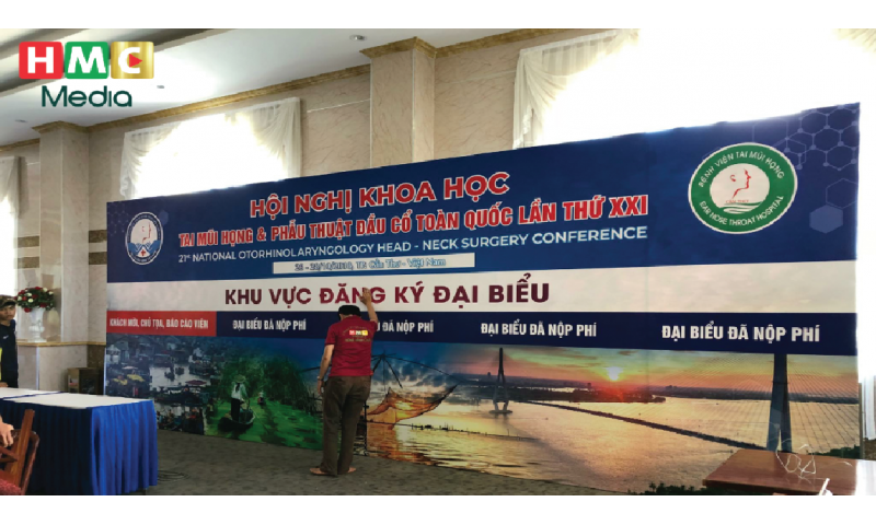 Thi công Backdrop, phông nền tiệc cưới, sự kiện