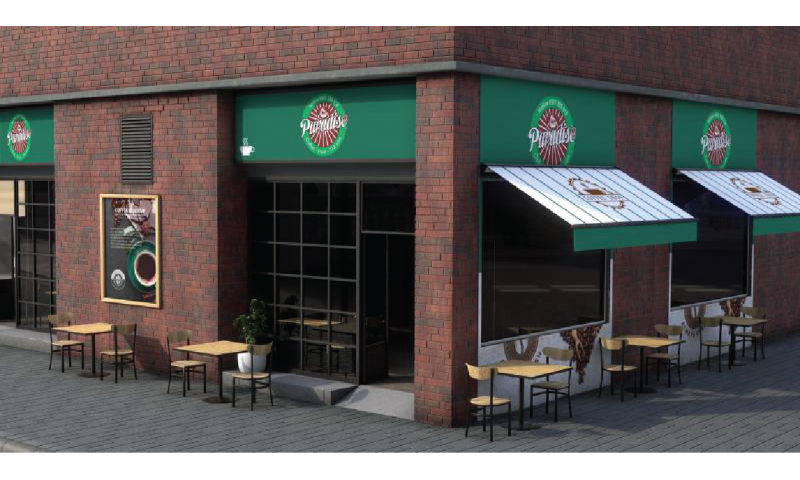 Thiết kế trọn bộ quán cafe phong cách châu âu